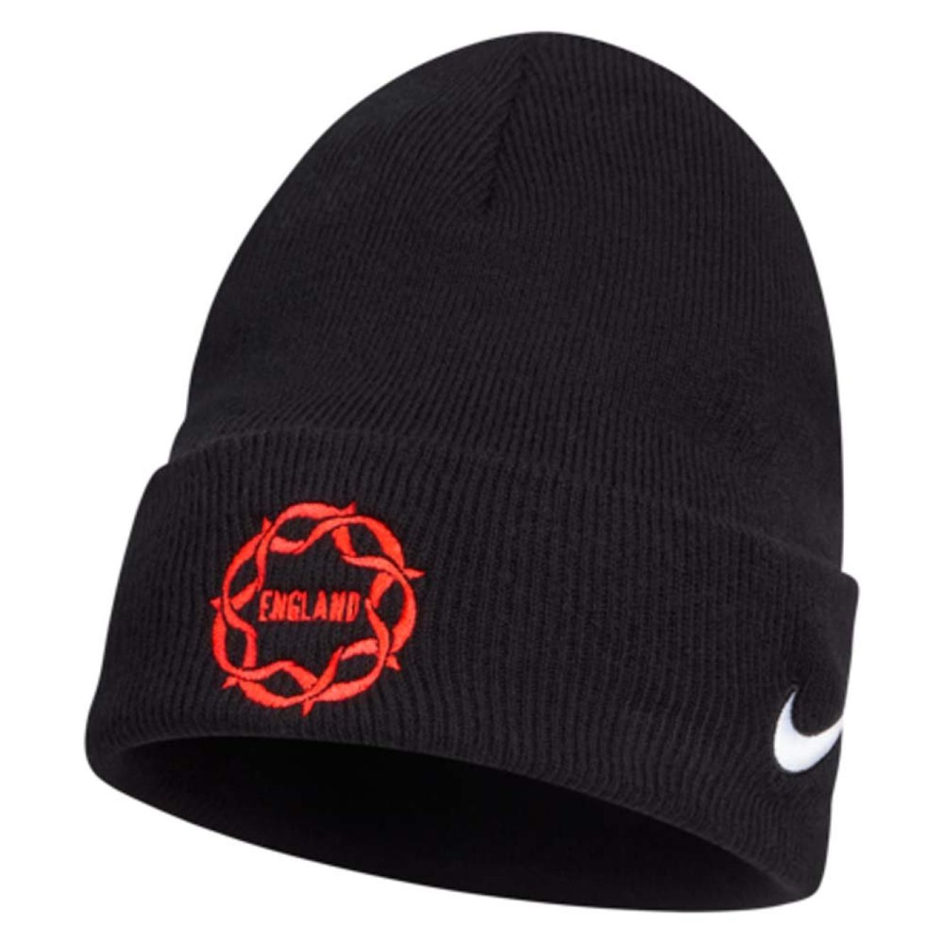 Nike England Roses Beanie Hat Black/Red