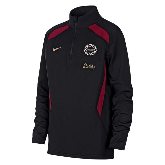 Nike England Roses NWC Youth Midlayer Black