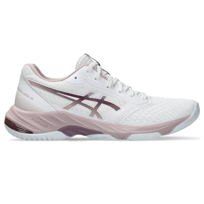 Asics netball trainers red best sale