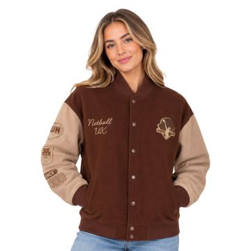 Doodle Bomber Jacket Brown | Adult