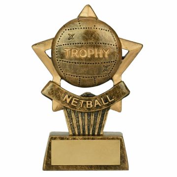 Mini Star Plus Netball Trophy