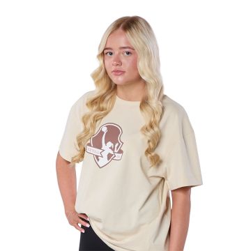 Doodle T-shirt Almond Milk | Adult