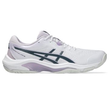ASICS Shield FF 2 White / Raw Indigo Netball Trainers
