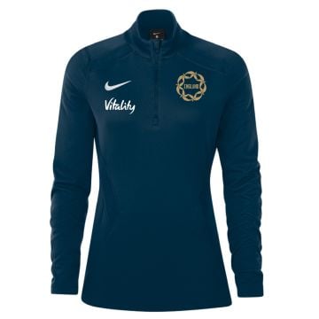 Nike England Roses ¼ Zip Midlayer Navy | Youth
