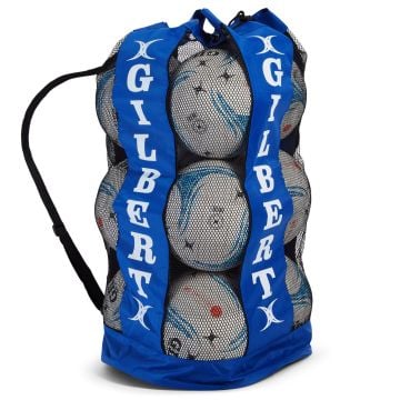 Gilbert Netball Royal Blue Ball Sack