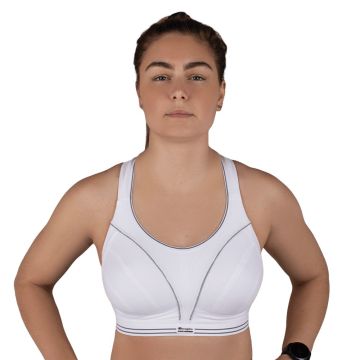 Shock Absorber Run Sports Bra | White