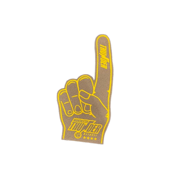 Manchester Thunder Foam Hand
