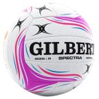 Gilbert Spectra White/Purple Netball