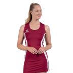 Gilbert Eclipse II Dress Maroon/White