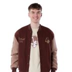 Doodle Bomber Jacket Brown | Adult