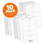 Netball Umpire Scorecards | Quarters
