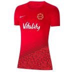 England Roses Short Sleeve Training Shirt Red | Womens