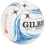 Gilbert Bullet Netball White/Blue